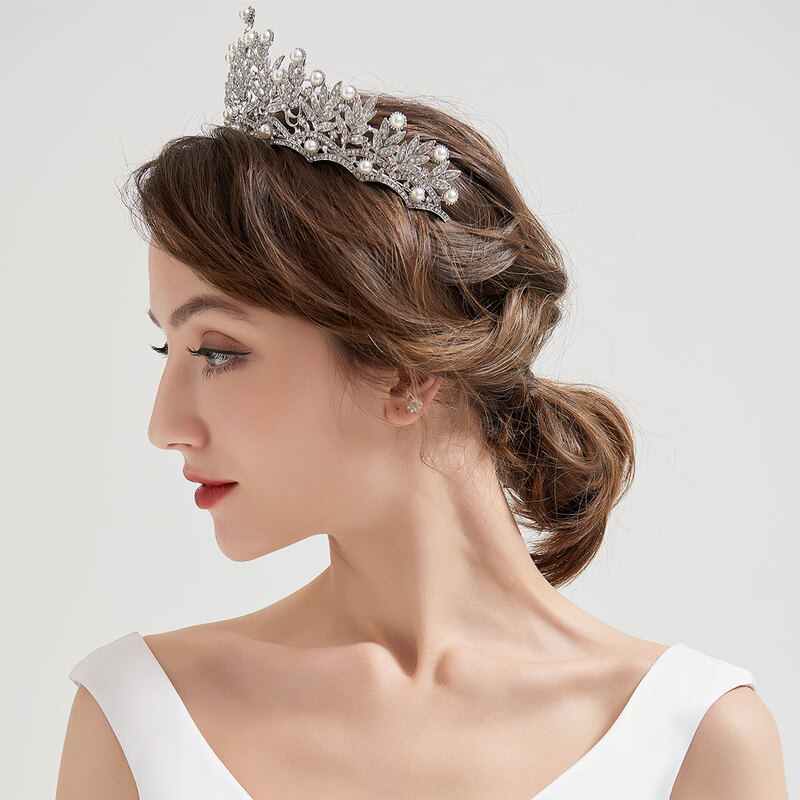 Headpiece/Crowns & Tiaras Gorgeous With Rhinestone