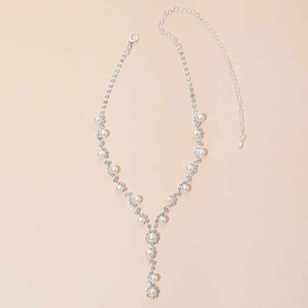 Ladies' Elegant Alloy With Irregular Rhinestone Jewelry Sets