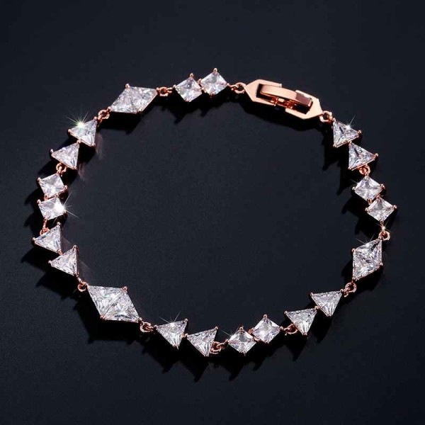 Elegant/Beautiful/Classic Alloy With Irregular Cubic Zirconia Bracelets