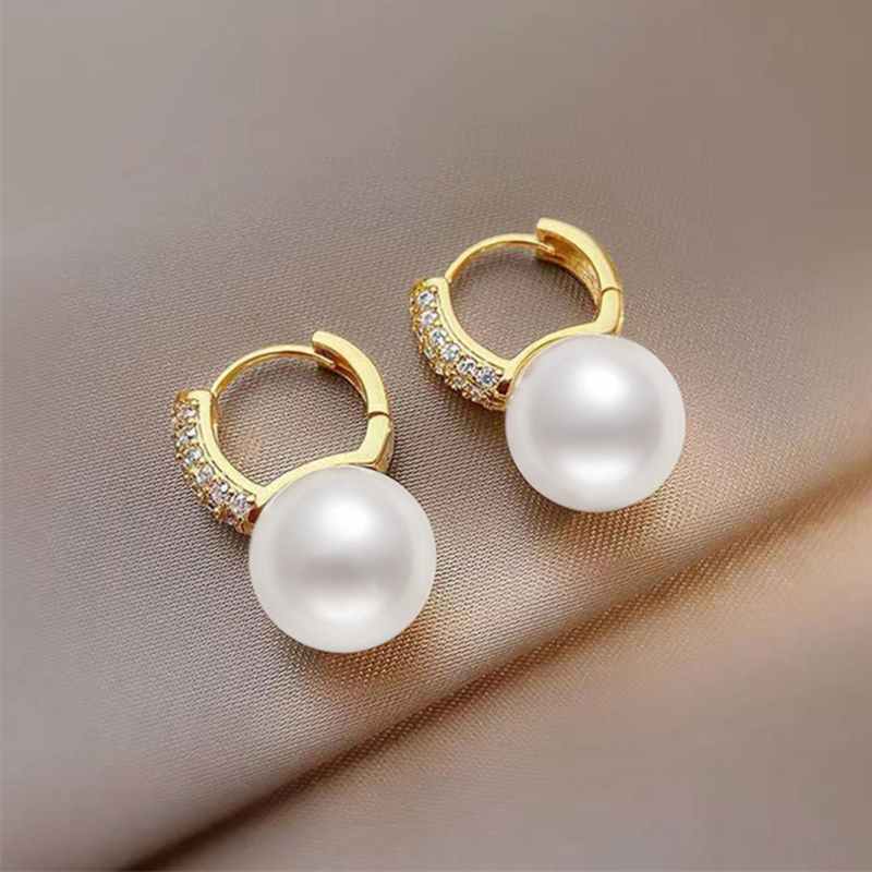 Ladies' Beautiful/Attractive Alloy With Round Pearl/Rhinestone Fashion jewelry