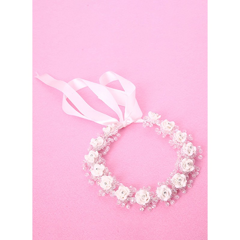 Flower Girl Alloy Headbands