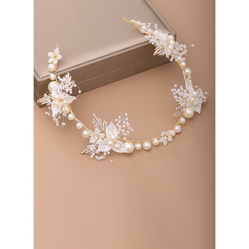 Flower Girl Alloy Headbands